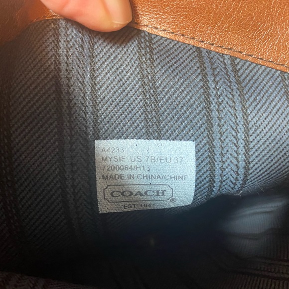 Coach Mysie Leather Riding Boots - Picture 9 of 10